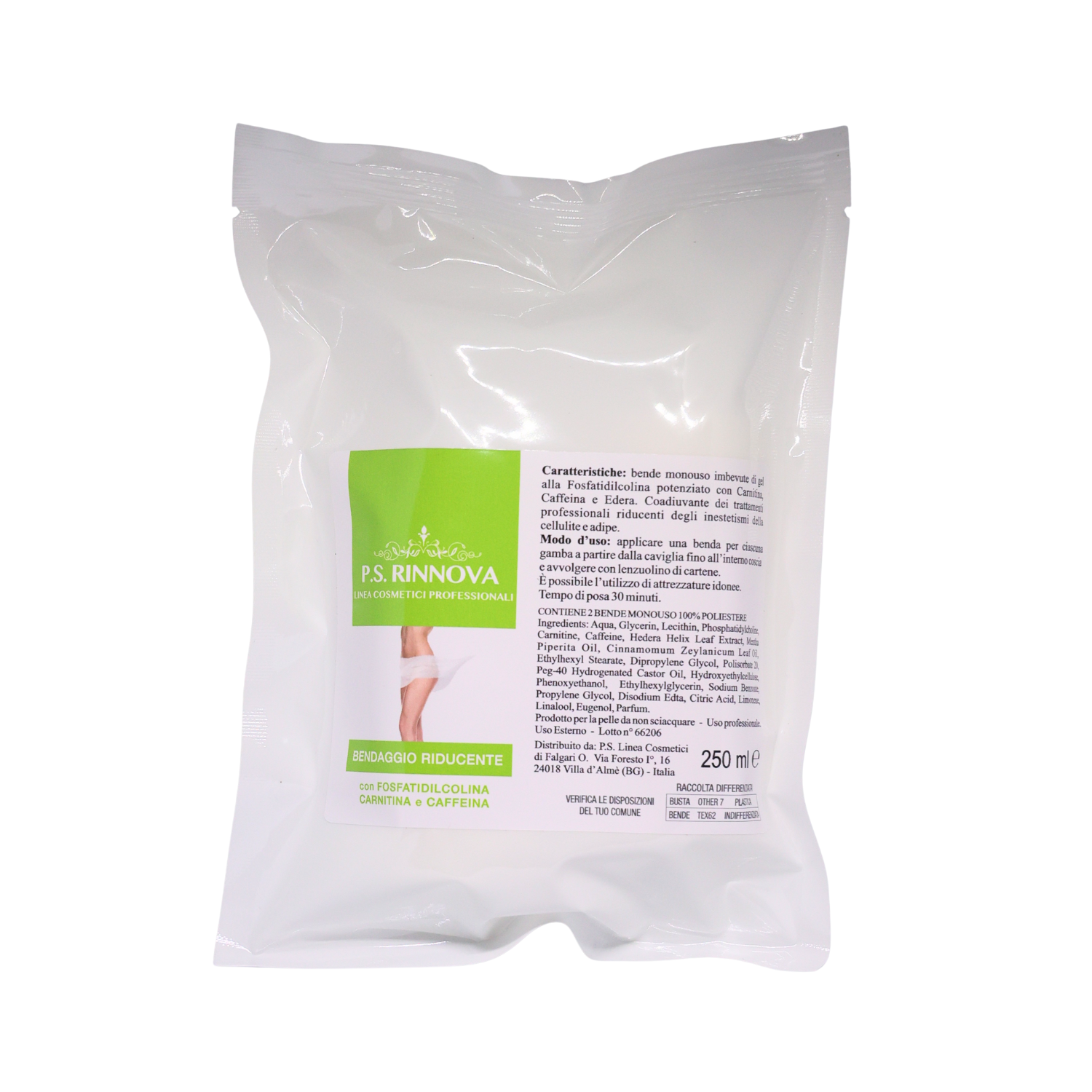 PS RINNOVA Bendaggio Riducente con Fosfatidilcolina, Carnitina e Caffeina
