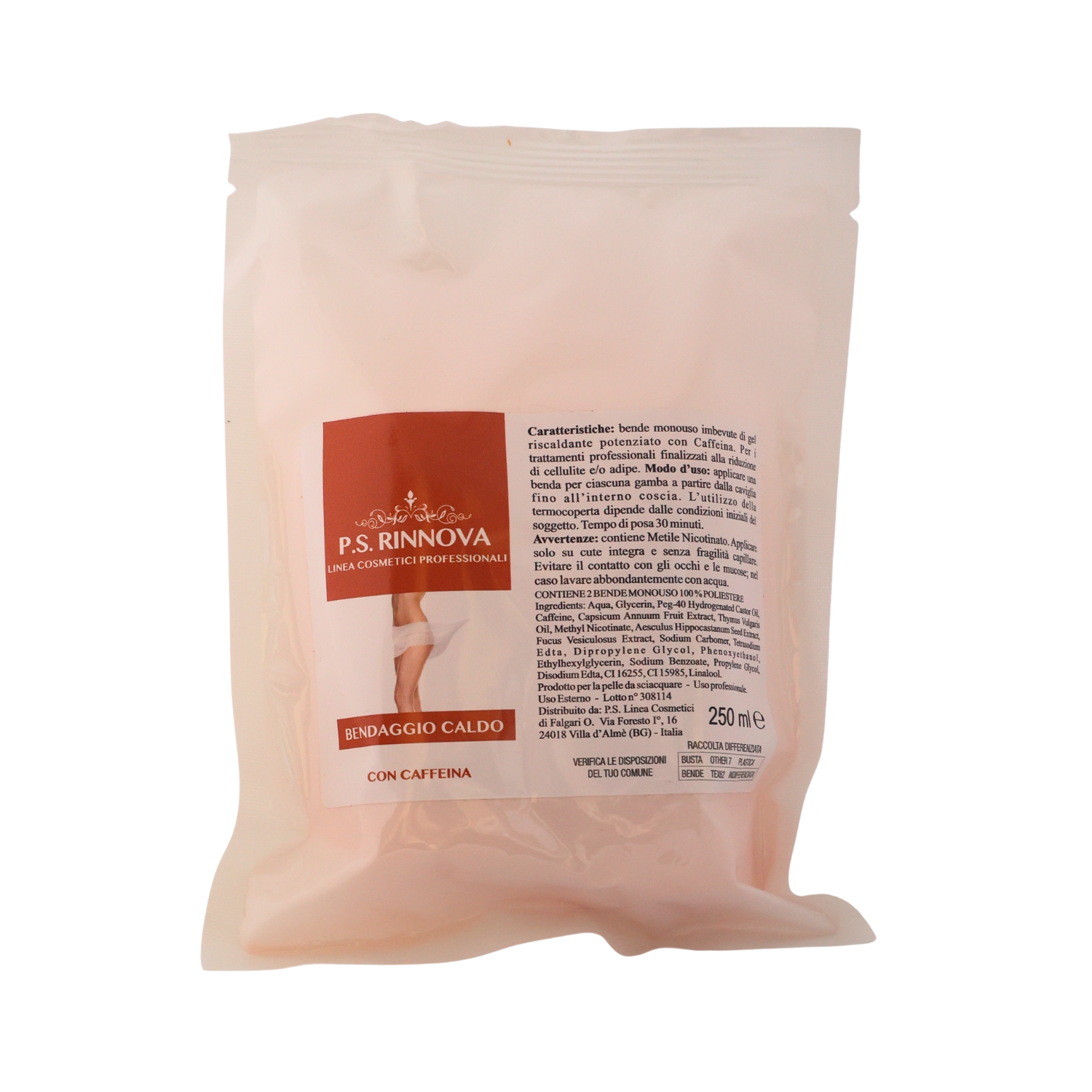 PS RINNOVA Bendaggio Caldo con Caffeina
